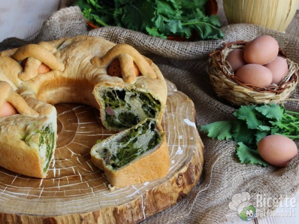 Casatiello salsiccia e friarielli