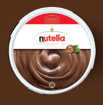 Vasetti di crema alla nutella